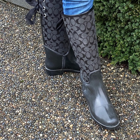 Coach Rain Boots - 2 pairs - Picture 3 of 6